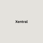 Xentral Logo auf graue Hintergrund